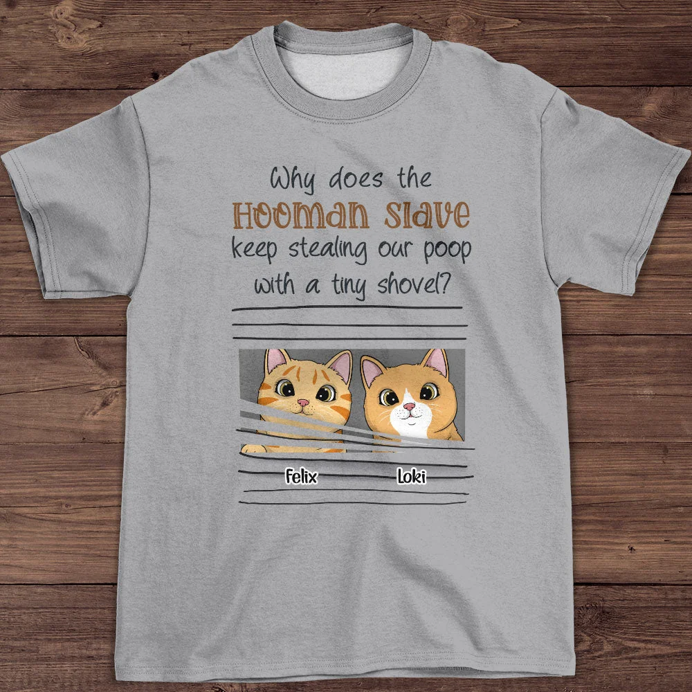 Hooman Slave - Personalized Custom All-over-print T-shirt - Image 3