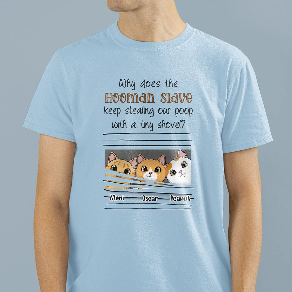 Hooman Slave - Personalized Custom All-over-print T-shirt - Image 5