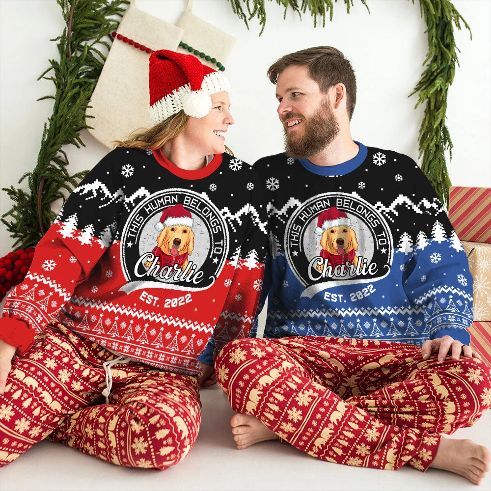 Human Belongs - Personalized Custom All-Over-Print Sweatshirt - Image 6