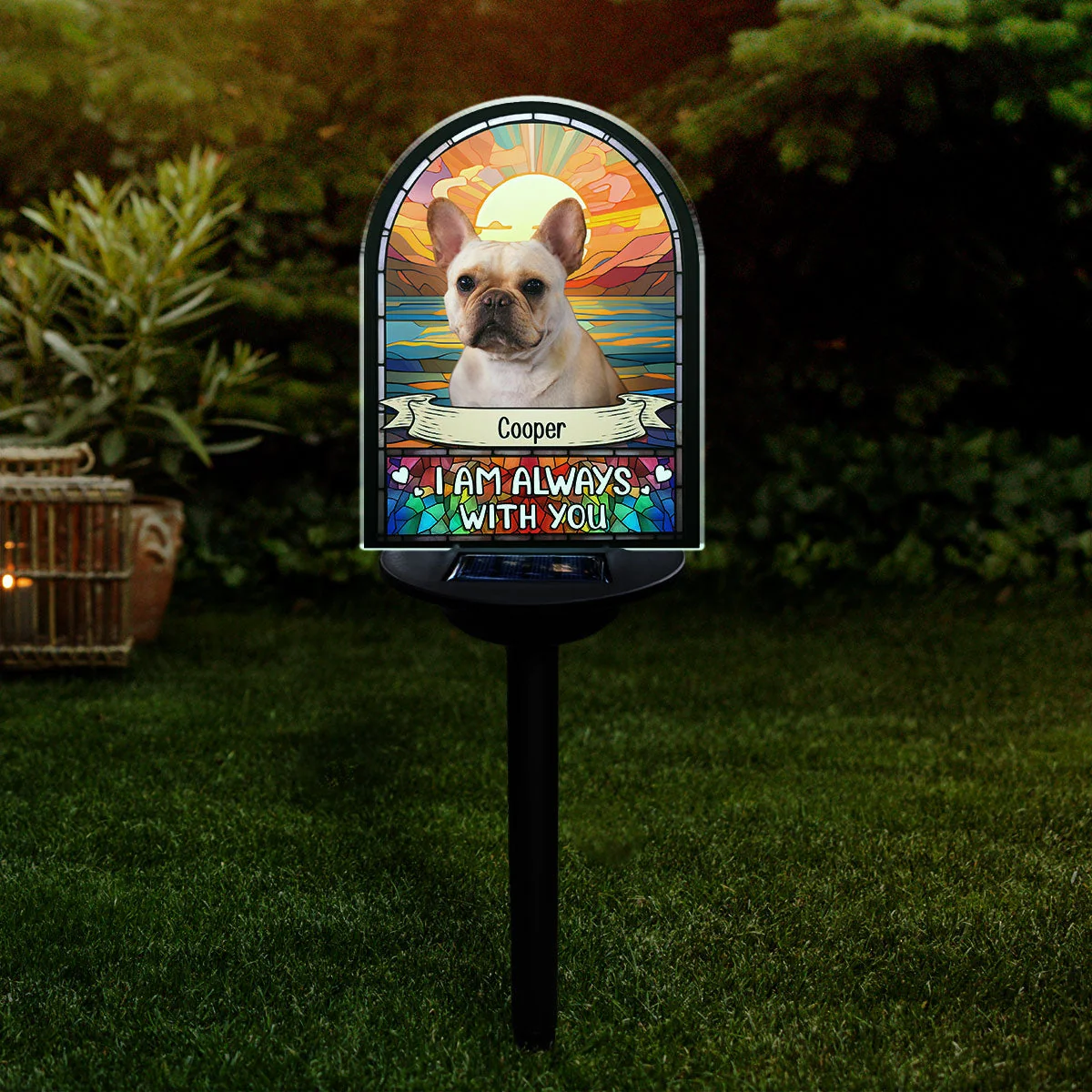 I am Always With You - Personalized Custom Solar Light - Image 6
