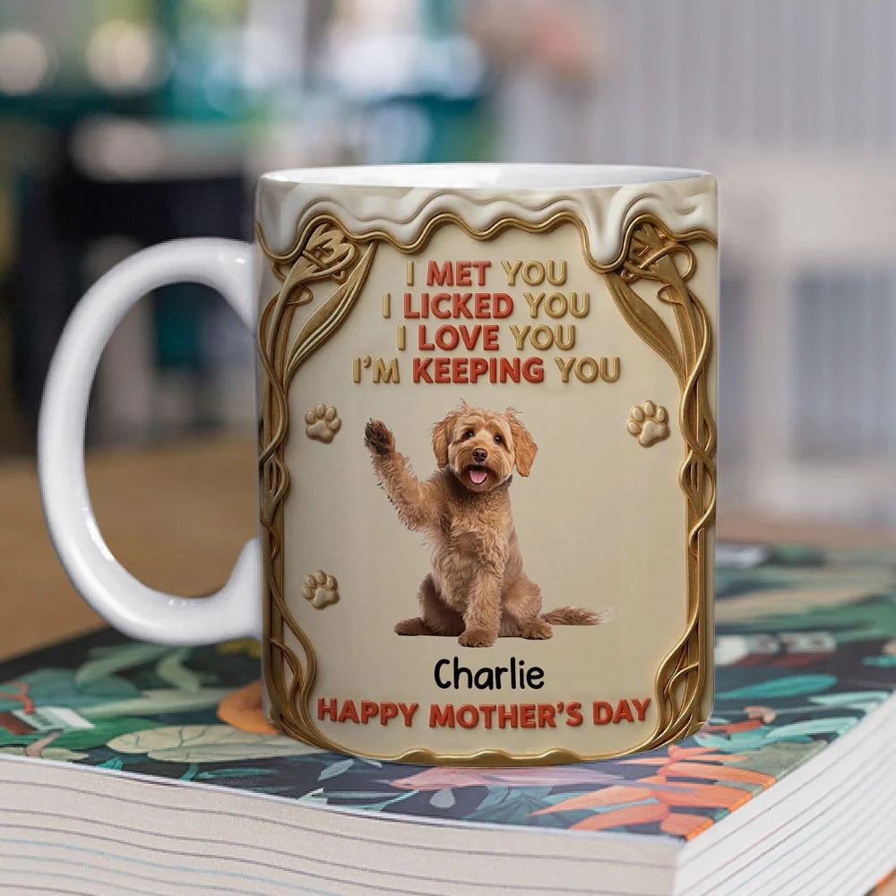 I Am Keeping You Photo - Personalized Custom 3D Inflated Effect Mug - Image 2