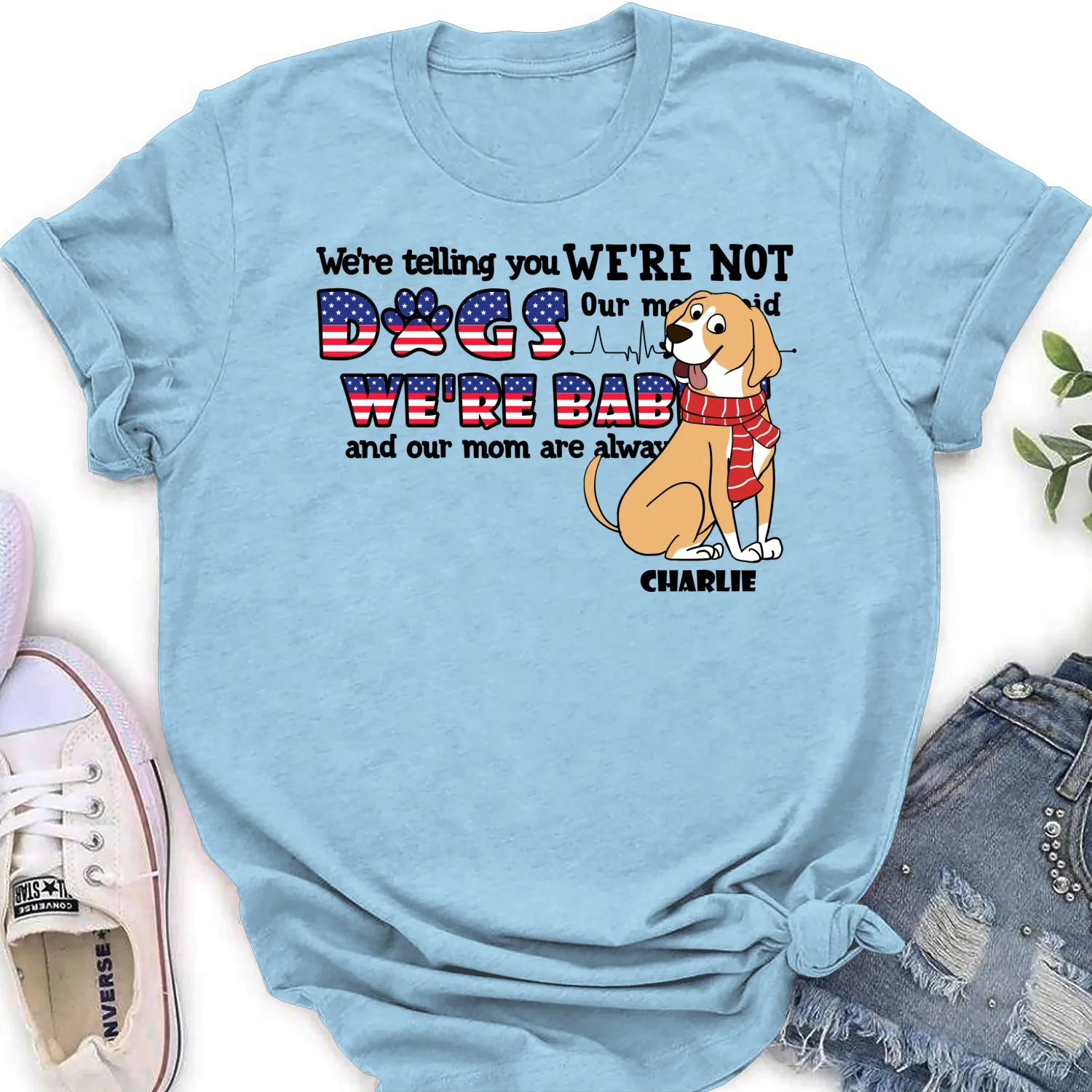 I Am Not A Baby - Personalized Custom Women's T-Shirt - Image 8