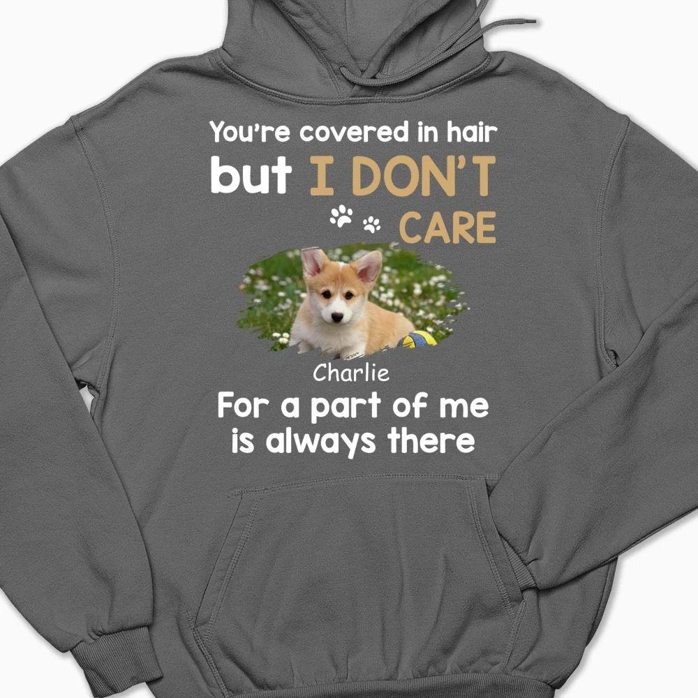 I Do Not Care Photo - Personalized Custom Hoodie - Image 10
