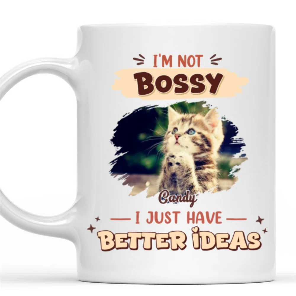 I Have Better Ideas Photo - Personalized Custom Coffee Mug - Image 8