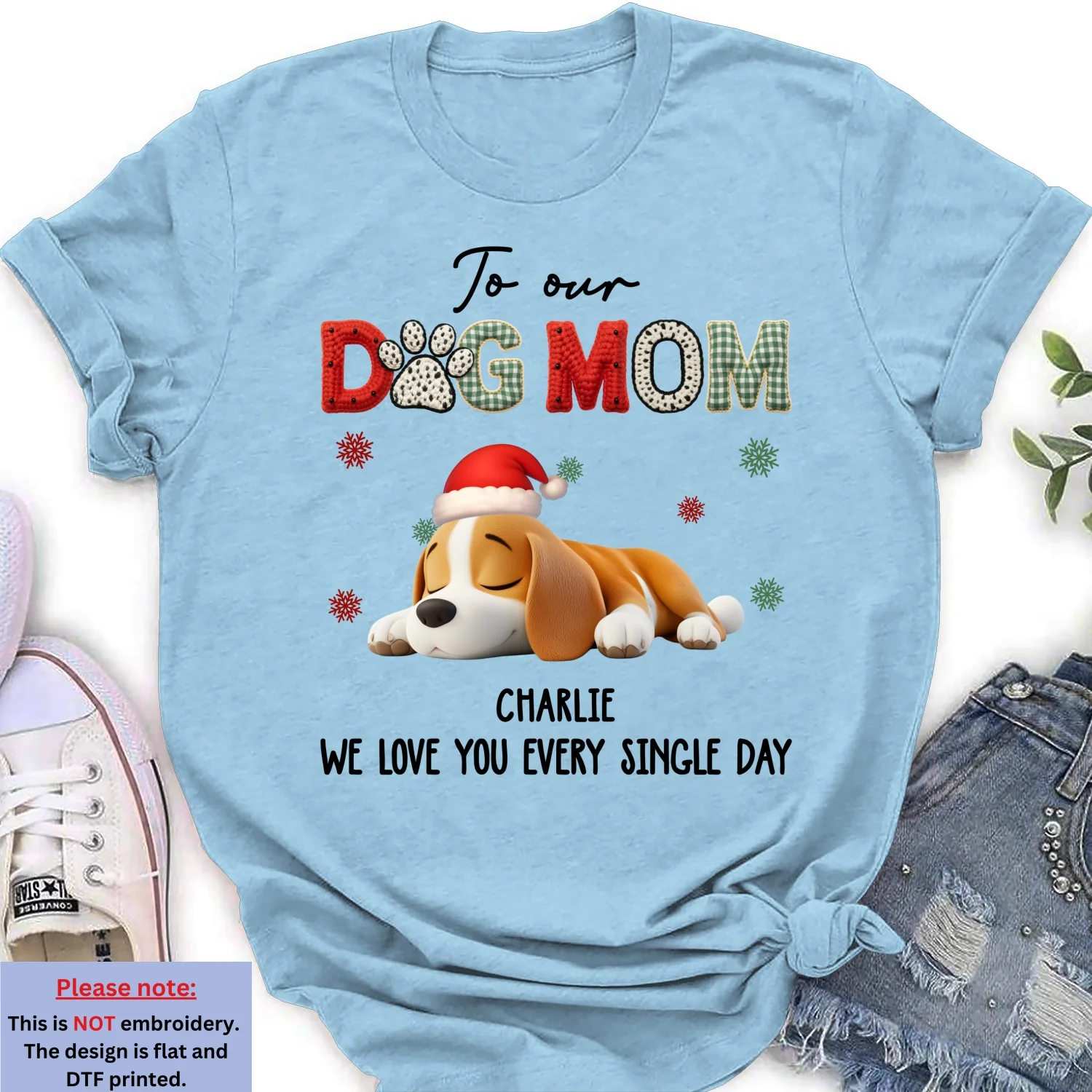 I Hear Bells Jingle - Personalized Custom 3D Effect Women's T-Shirt - Image 8