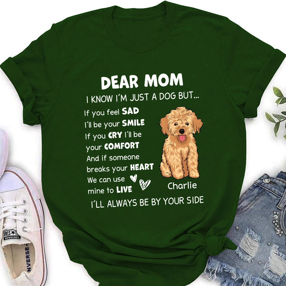 I‘ll Always Be By Your Side - Personalized Custom Women's T-shirt - Image 5
