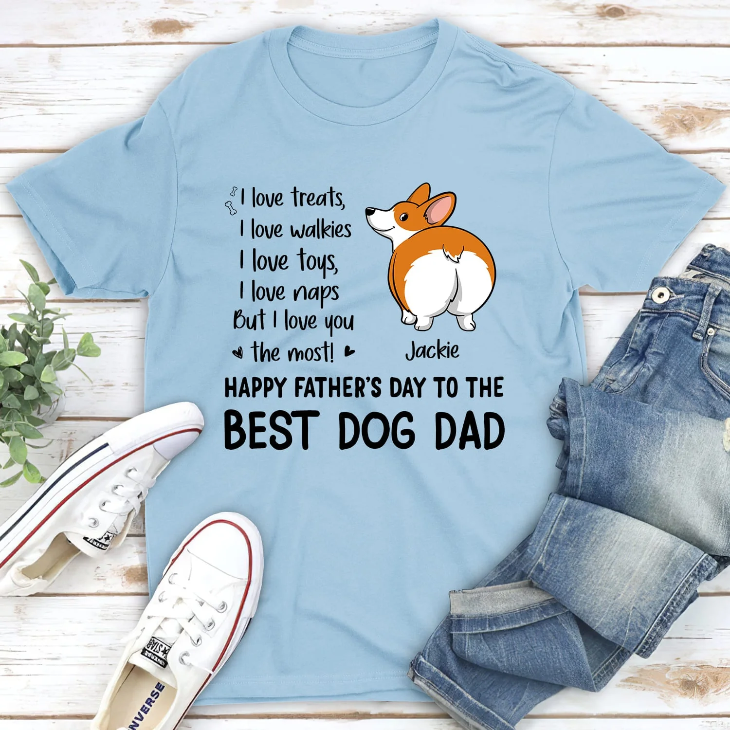 I Love You The Most - Personalized Custom Unisex T-shirt - Image 3