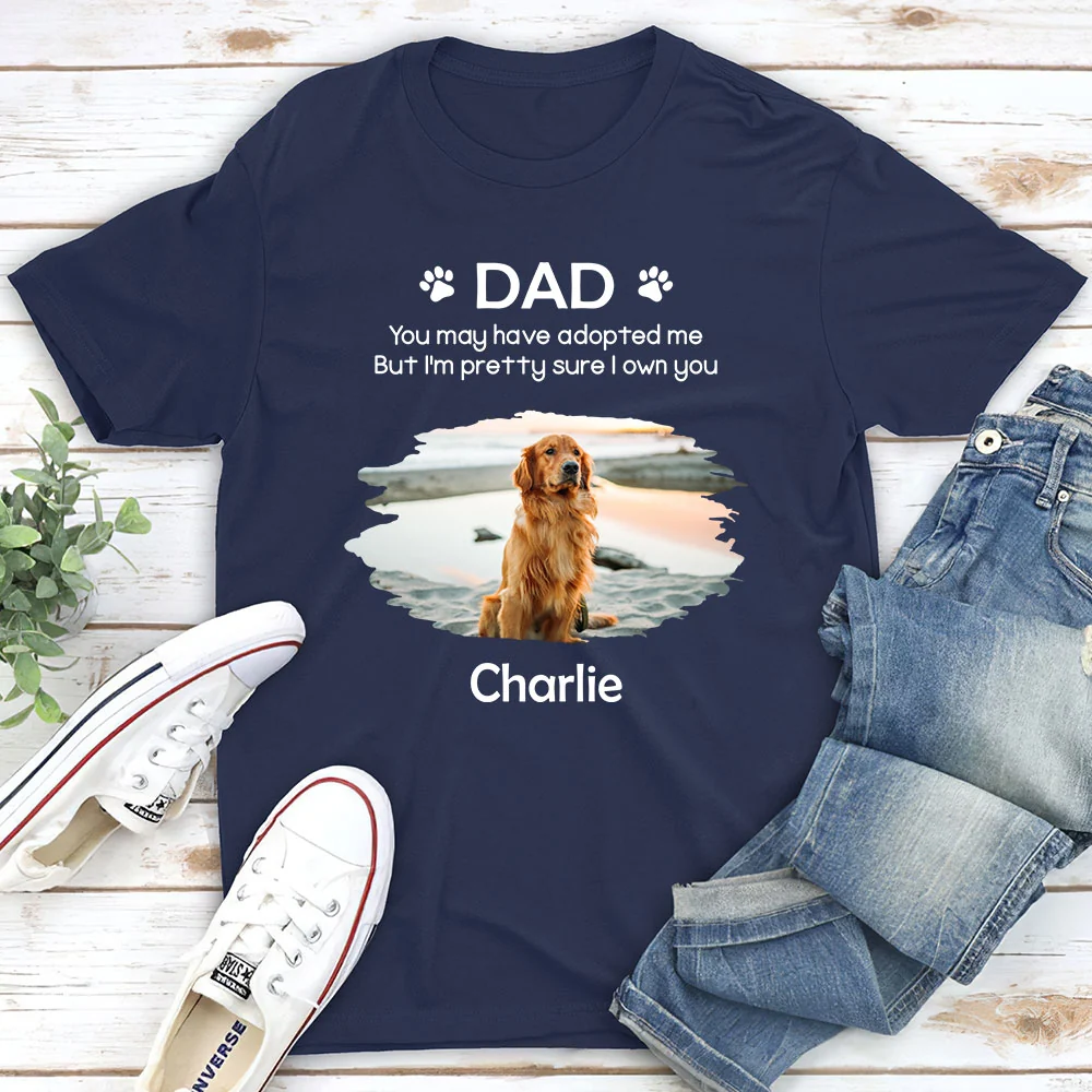 I Own You For Sure Version 2 Photo - Personalized Custom Unisex T-shirt - Image 5