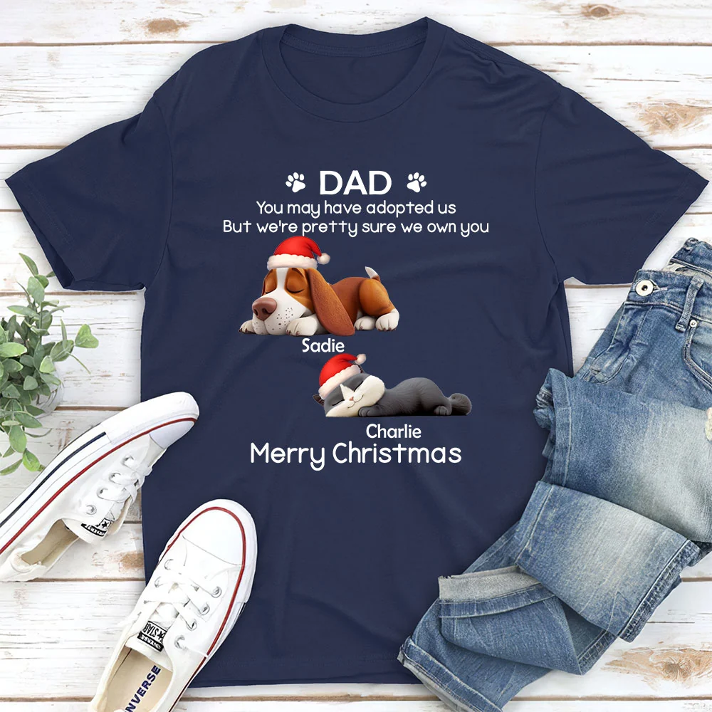 I Own You Fur Snow Ver - Personalized Custom Unisex T-shirt - Image 2