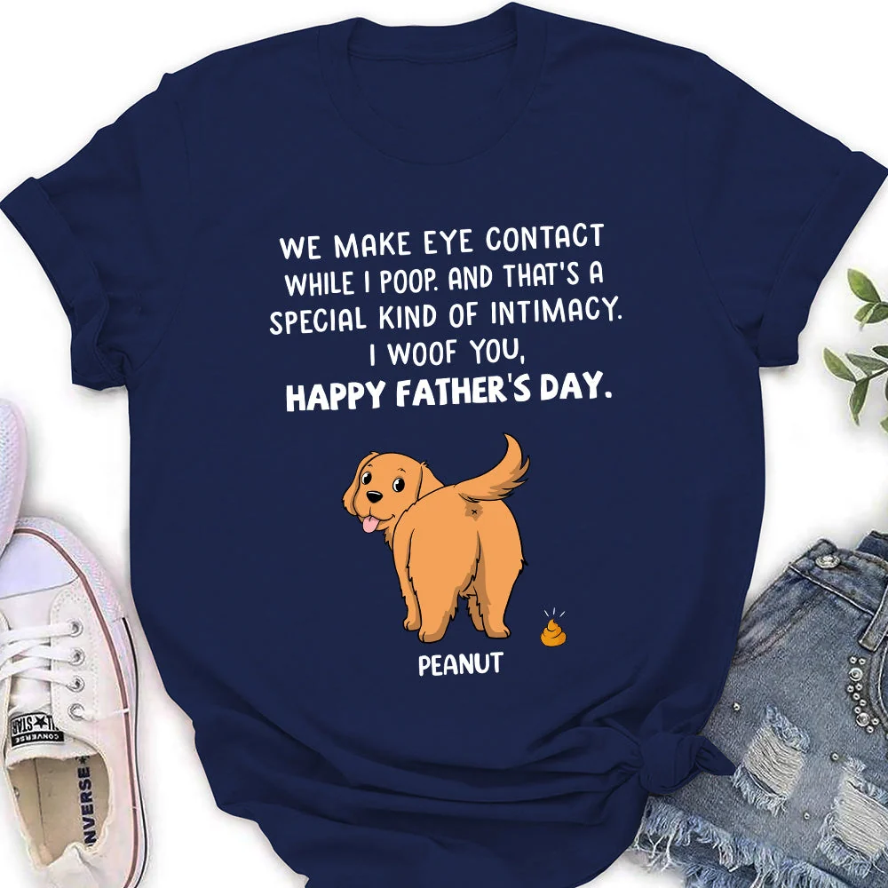 I Poop - Personalized Custom Women's T-shirt - Image 5