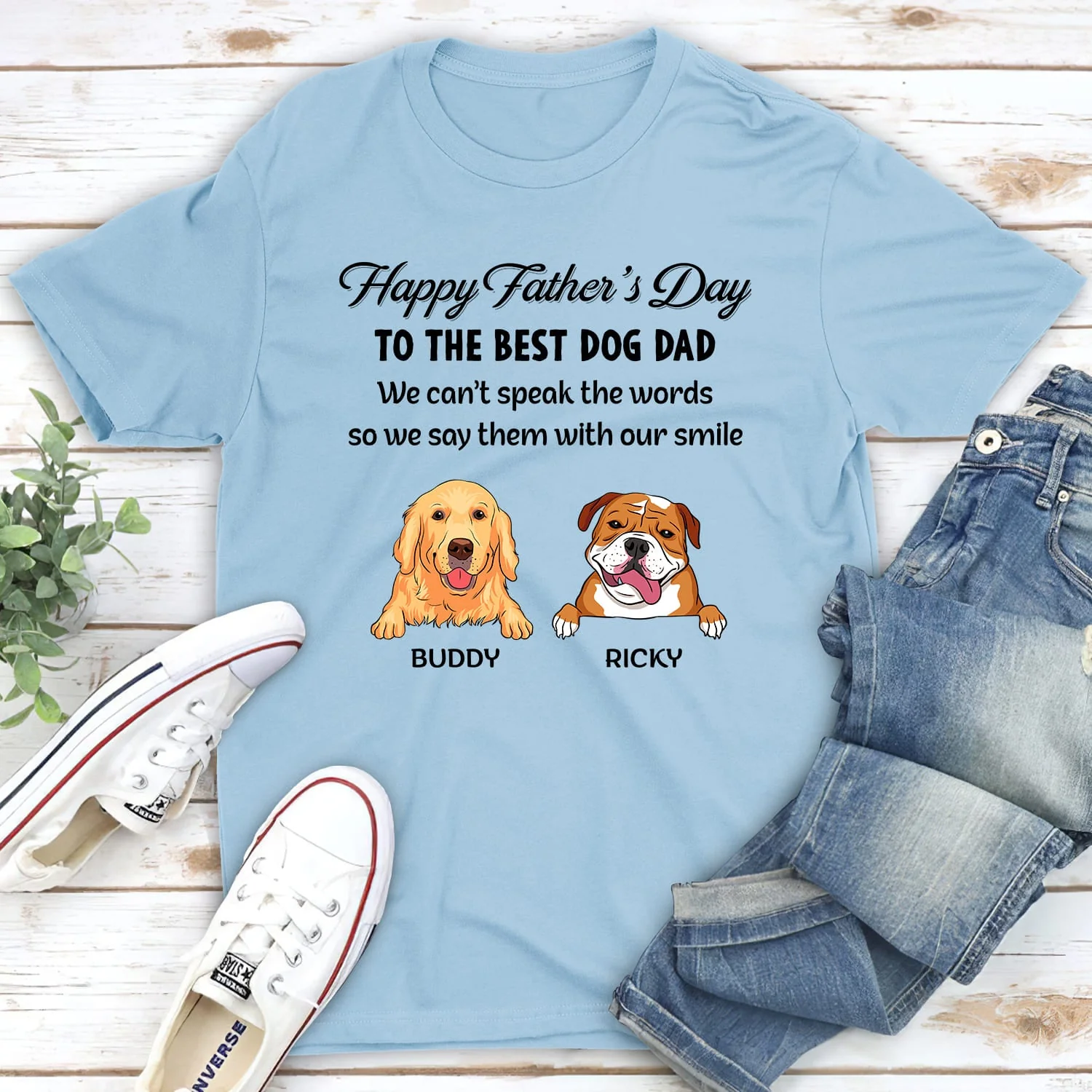 I Say Them With My Smile - Personalized Custom Unisex T-shirt - Image 3