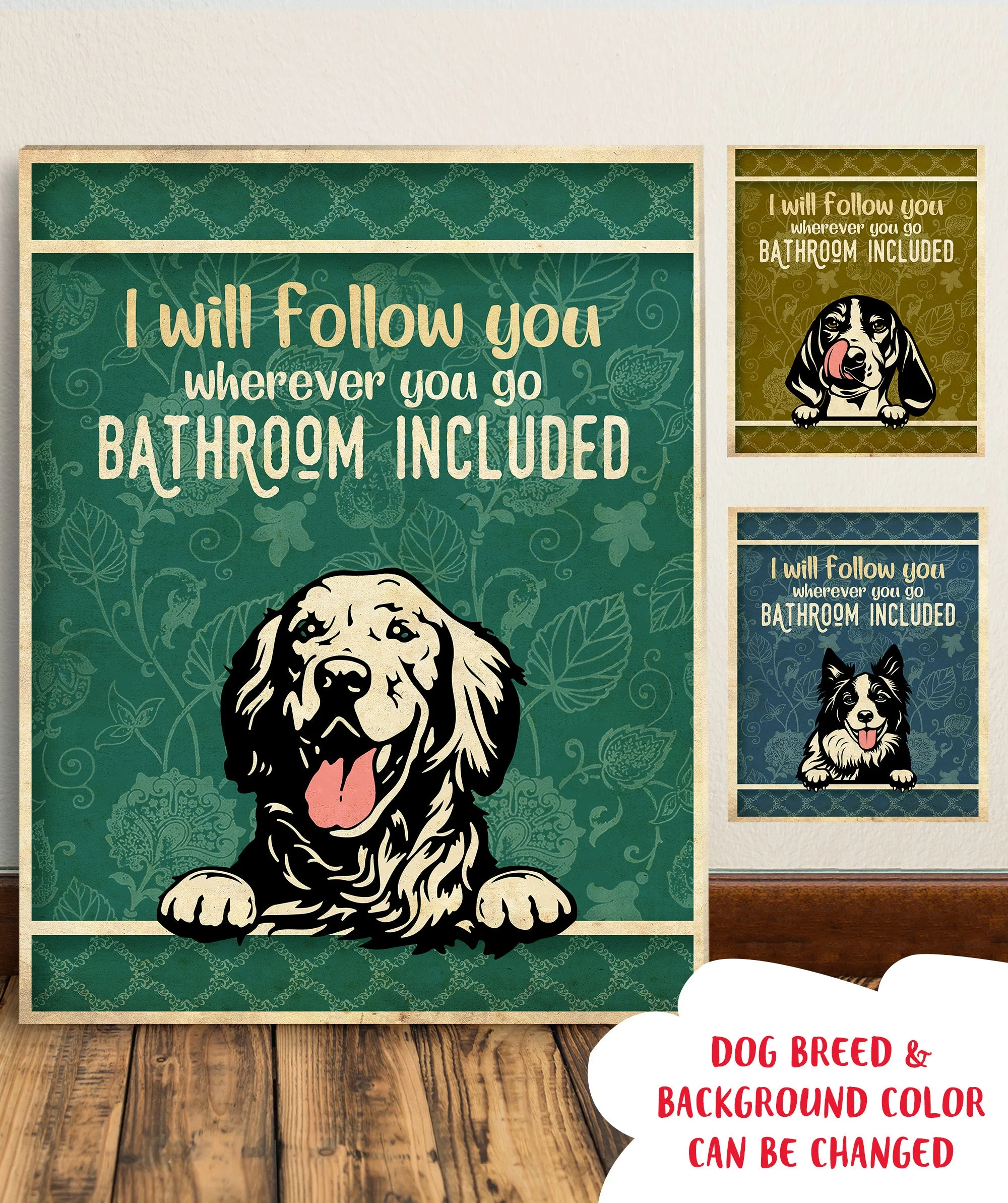 I Will Follow You - Personalized Custom Canvas