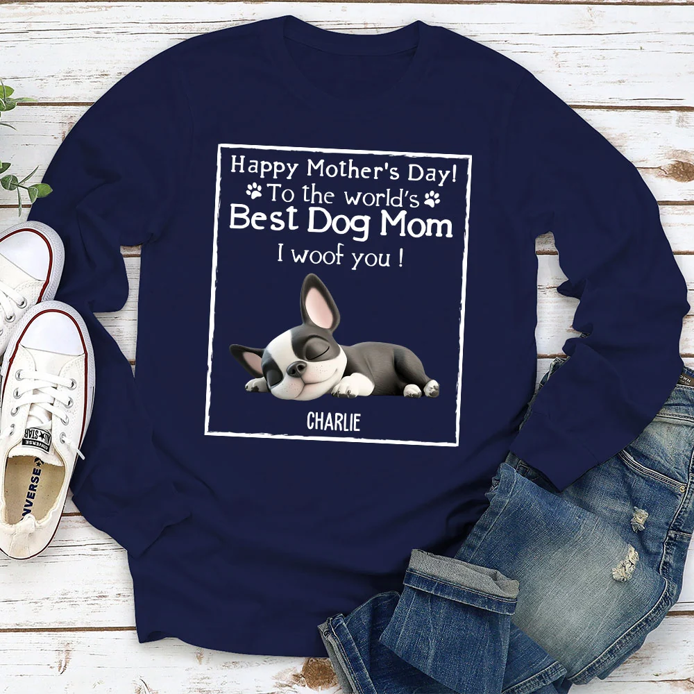 I Woof You New Style - Personalized Custom Long Sleeve T-Shirt - Image 2