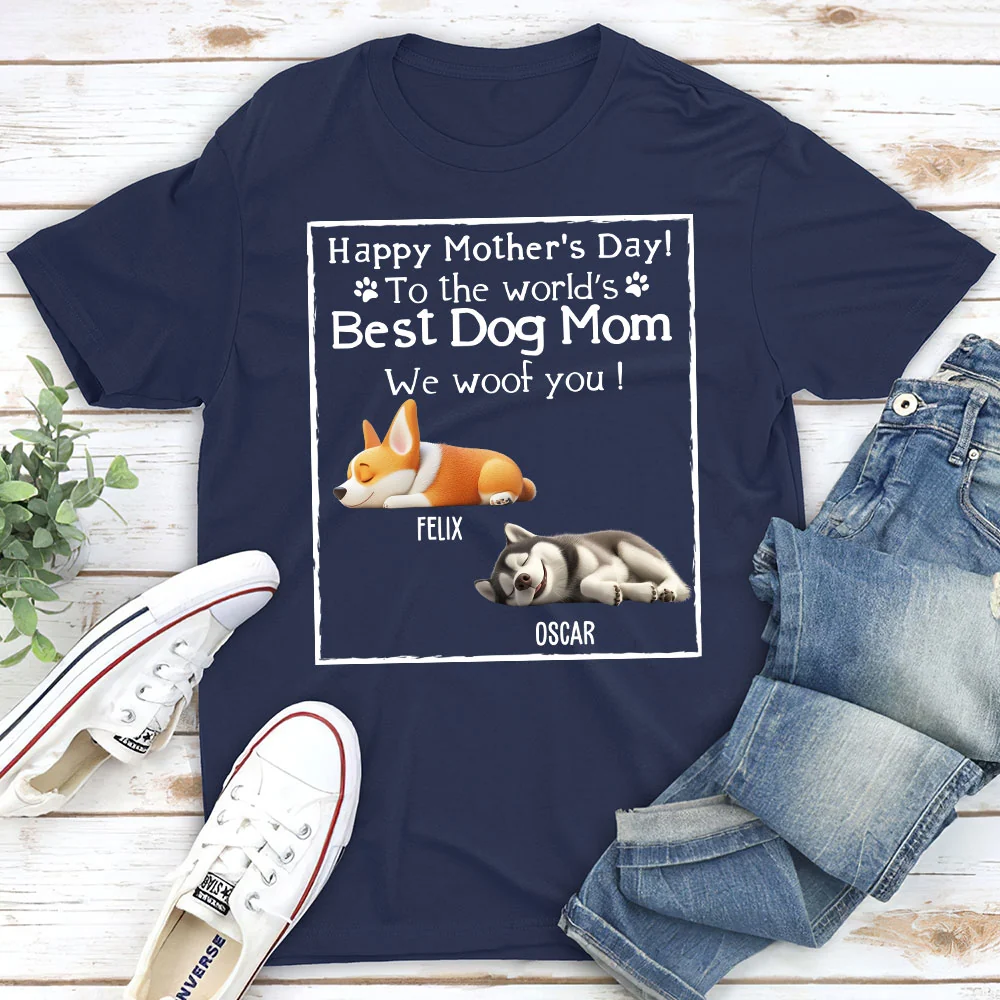 I Woof You New Style - Personalized Custom Unisex T-Shirt - Image 2