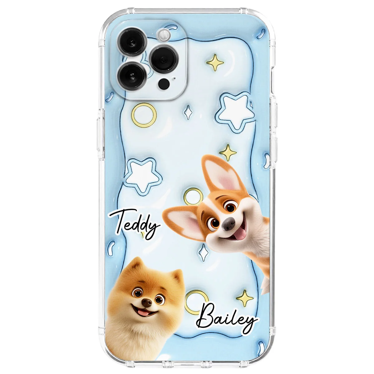 I Woof You - Personalized Custom 3D Inflated Effect Phone Case