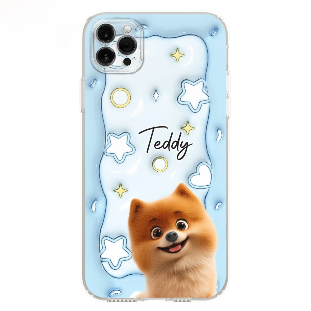 I Woof You - Personalized Custom 3D Inflated Effect Phone Case - Image 11
