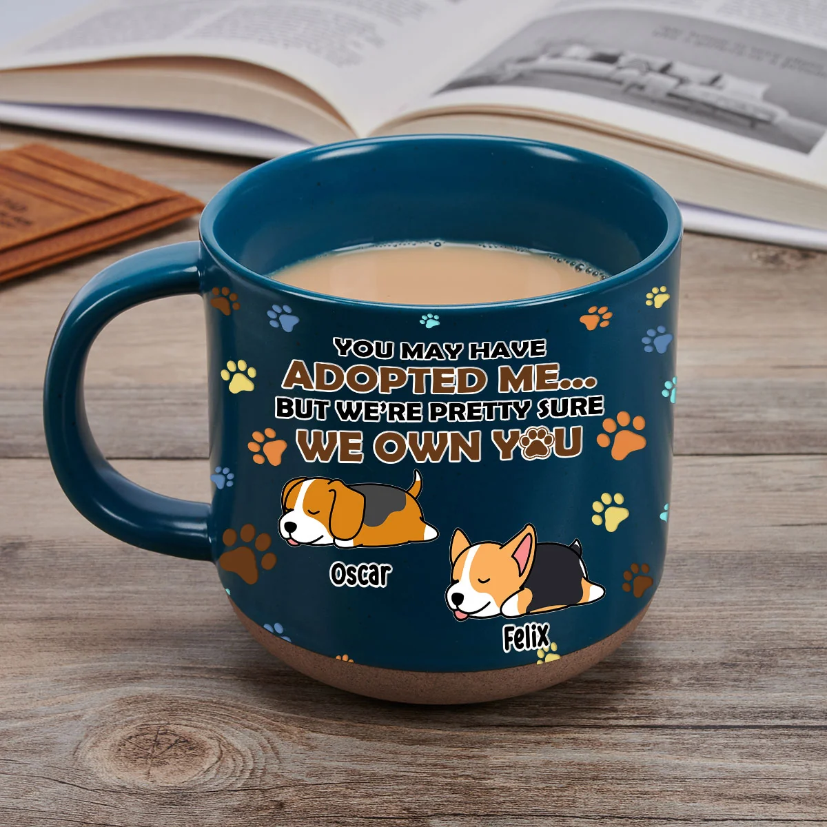 I'm Sure I Own You - Personalized Custom Pottery Mug - Image 2