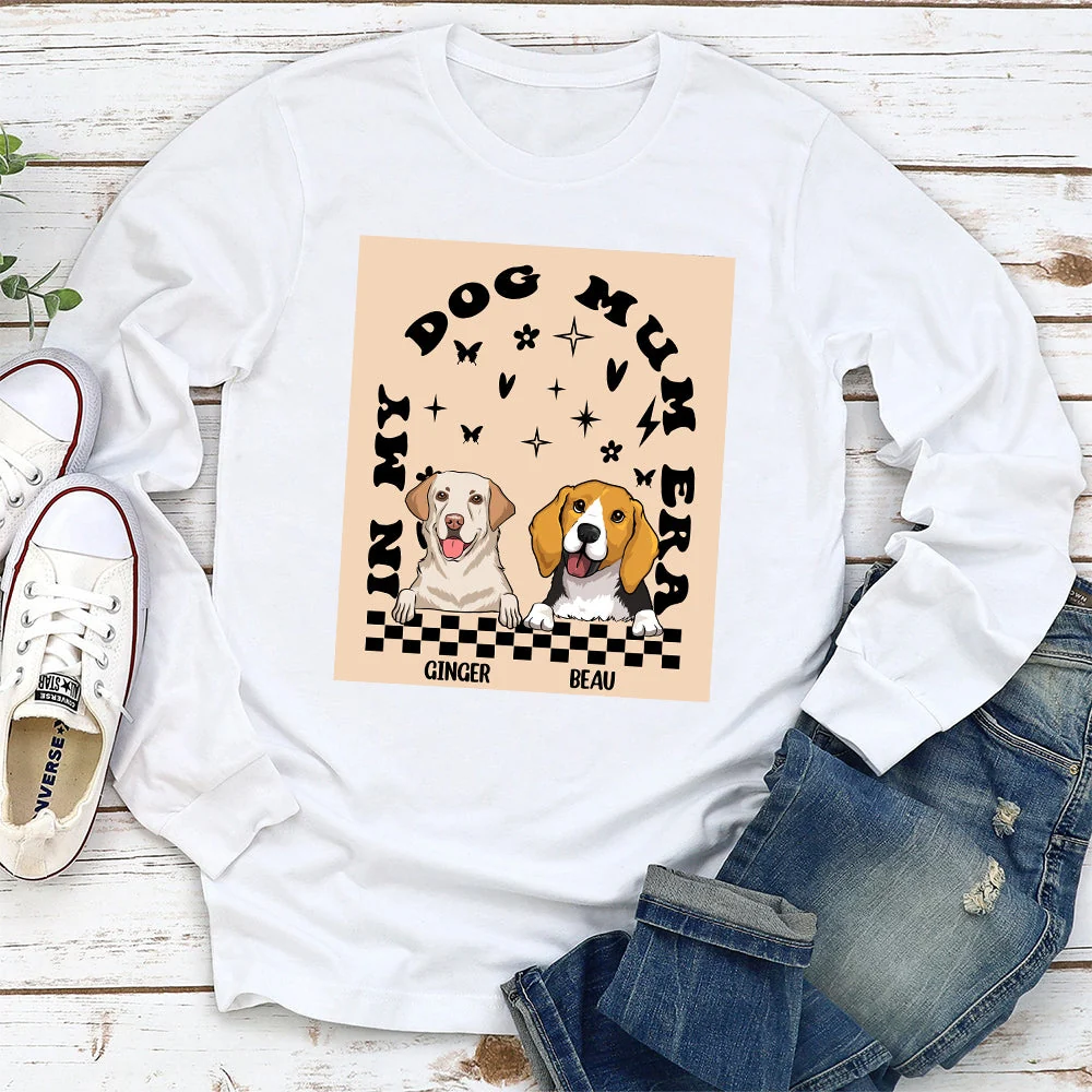 In My Dog Era - Personalized Custom Long Sleeve T-shirt - Image 2