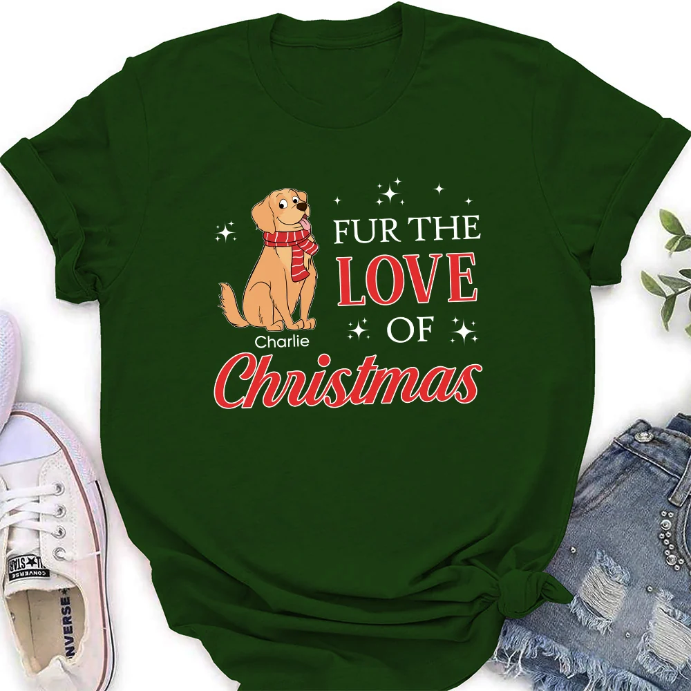 In The Name Of Love - Personalized Custom Women's T-Shirt - Image 3
