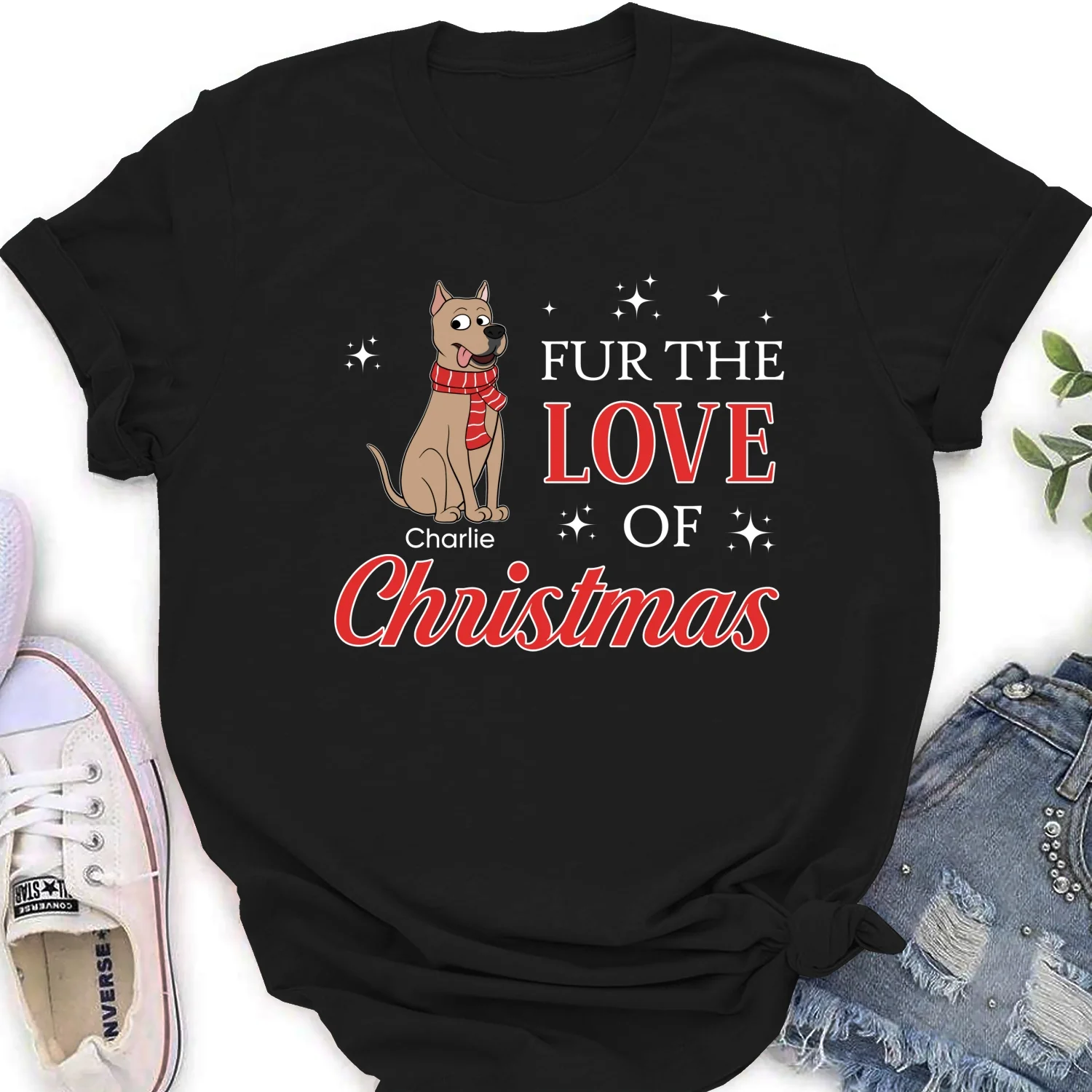 In The Name Of Love - Personalized Custom Women's T-Shirt - Image 7