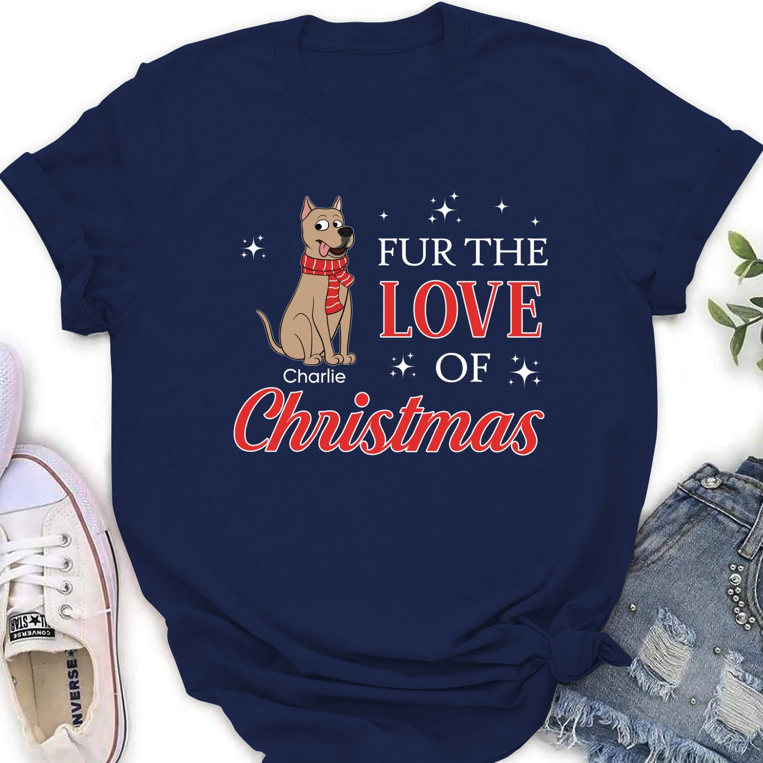 In The Name Of Love - Personalized Custom Women's T-Shirt - Image 8