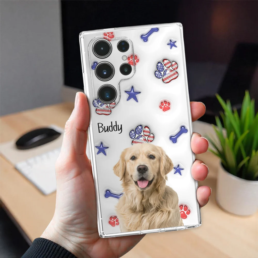 Independent Dogs Photo - Personalized Custom 3D Inflated Effect Phone Case - Image 5