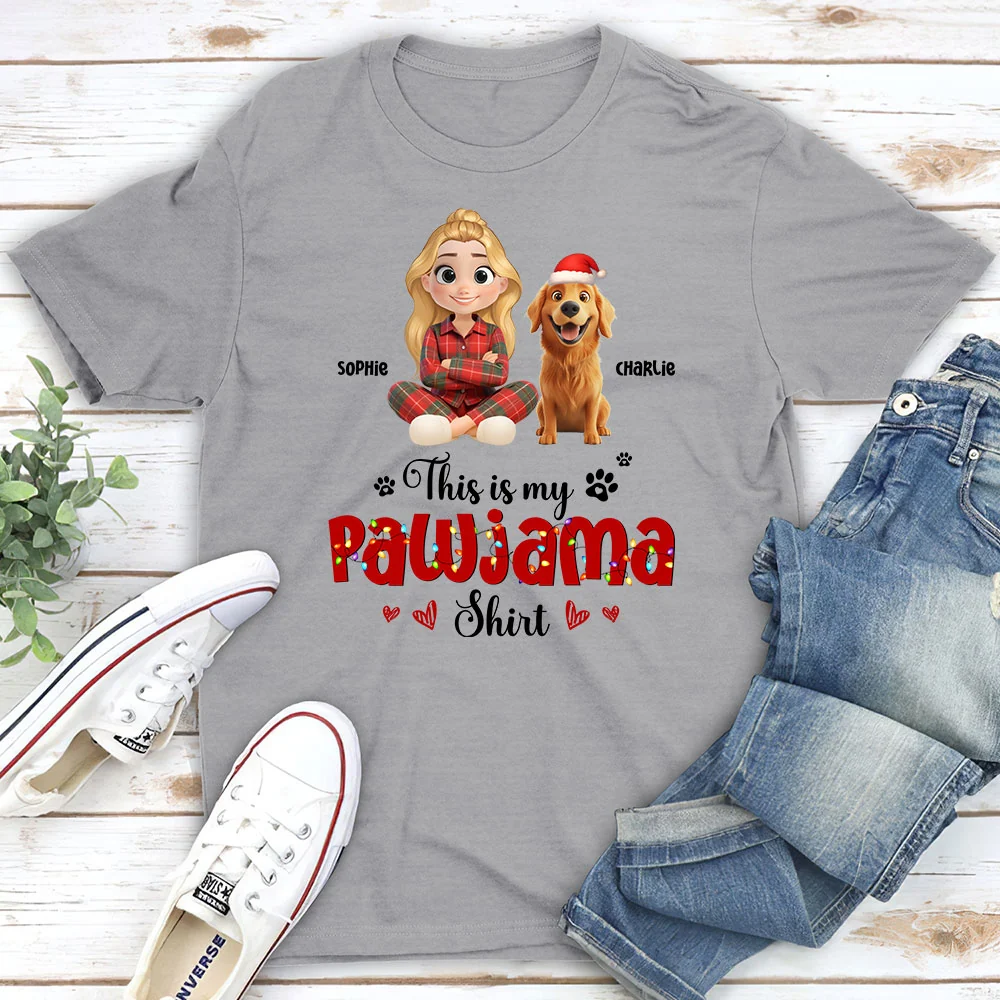 It's Cold Outside - Personalized Custom Unisex T-shirt - Image 3