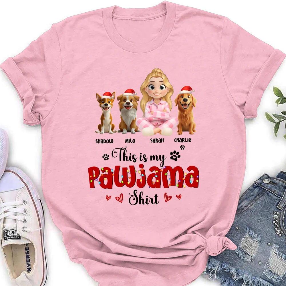 It's Cold Outside - Personalized Custom Women's T-Shirt - Image 3