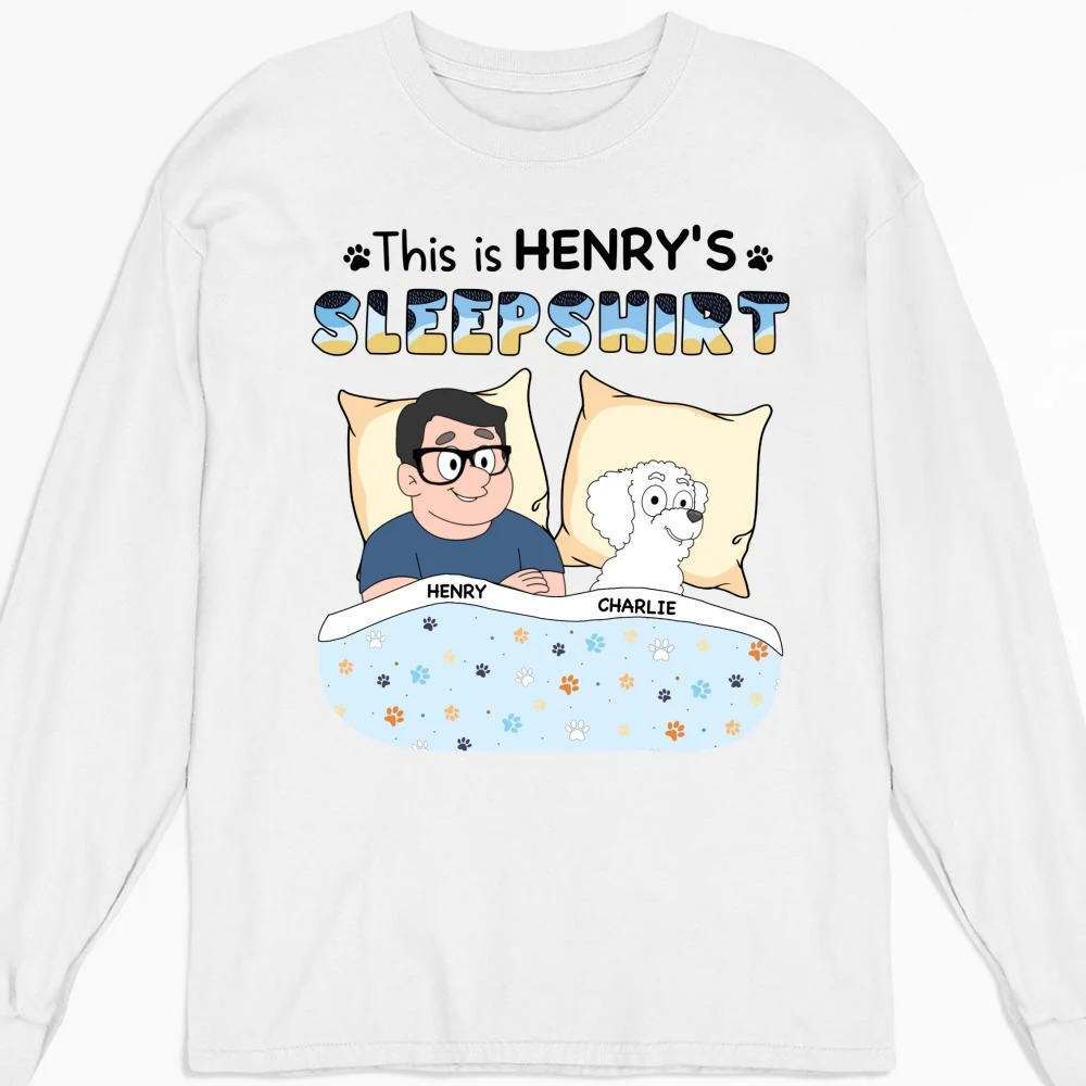 Just Chilling Out - Personalized Custom Long Sleeve T-Shirt - Image 3