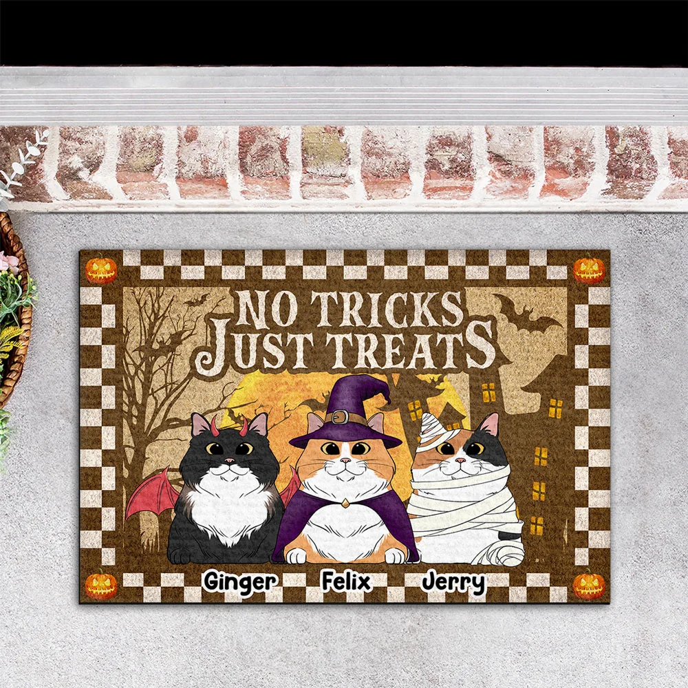 Just Treats - Personalized Custom Doormat - Image 5