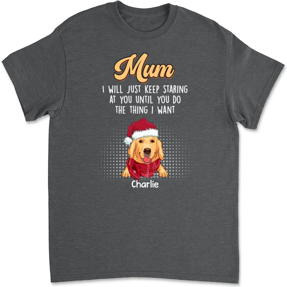 Keep Staring At You - Personalized Custom Unisex T-shirt - Image 7