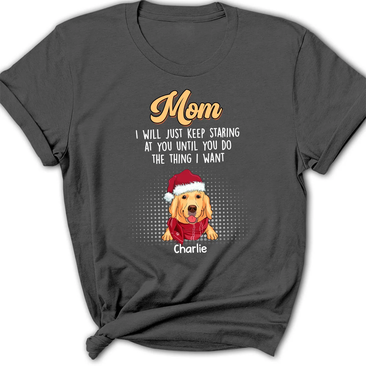Keep Staring At You - Personalized Custom Women's T-shirt