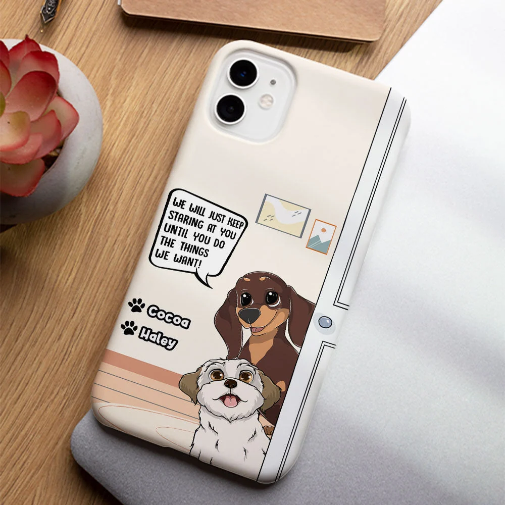 Keep Staring - Personalized Custom Phone Case - Image 5