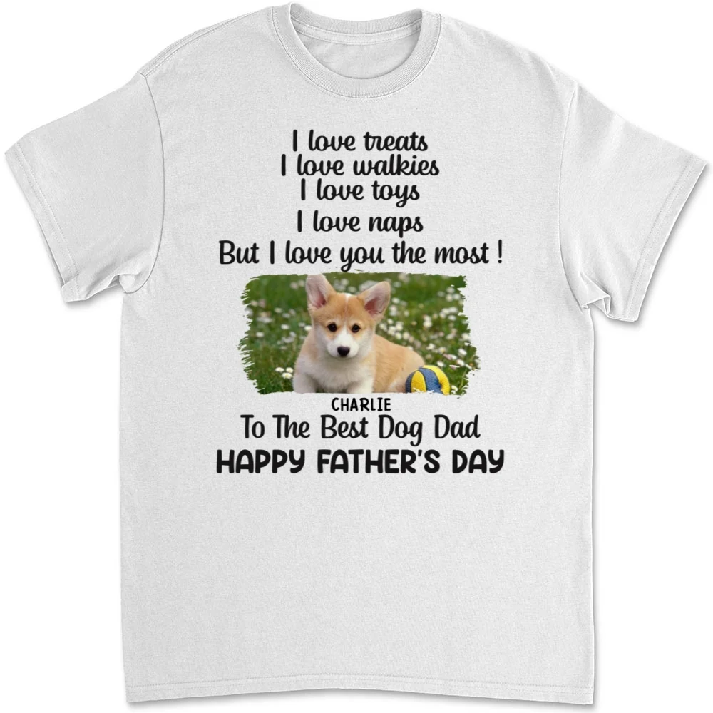 Kisses And Treats Photo - Personalized Custom Unisex T-shirt - Image 6