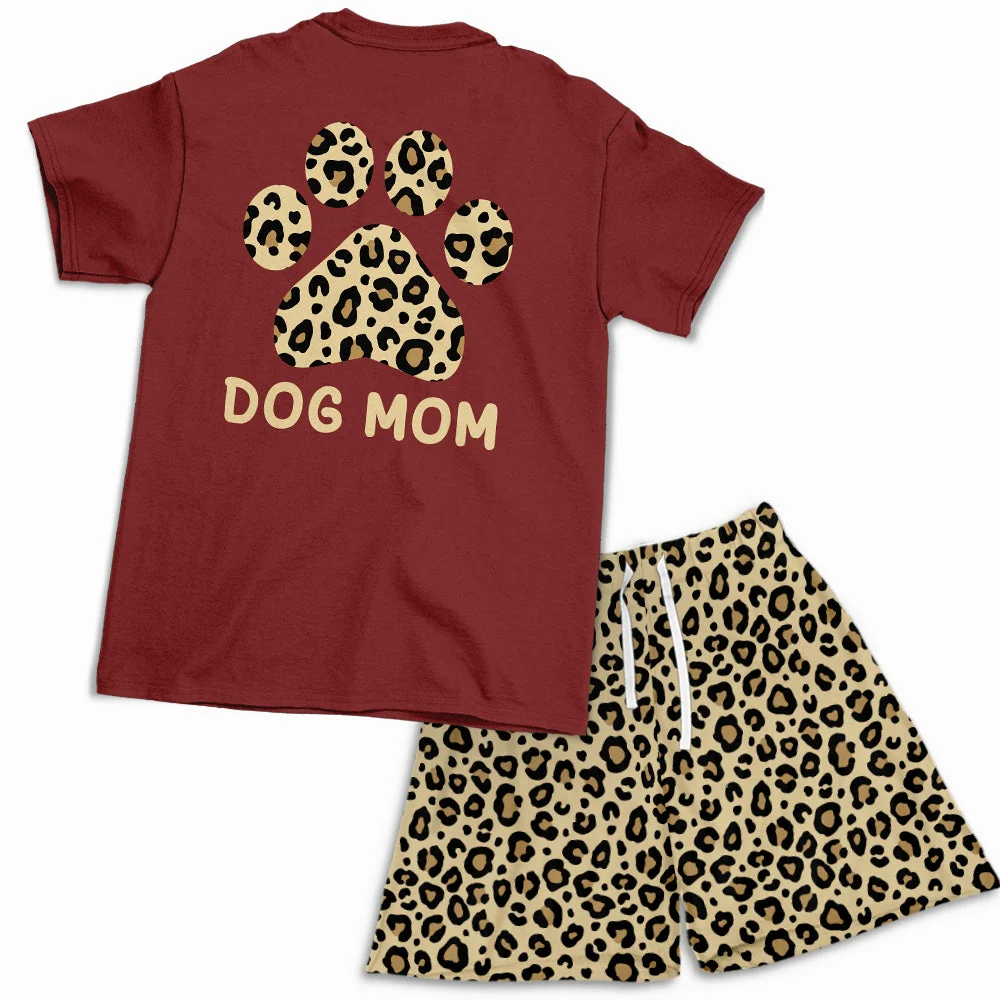 Leopard Dog Paw - Short Pajama Set - Image 3