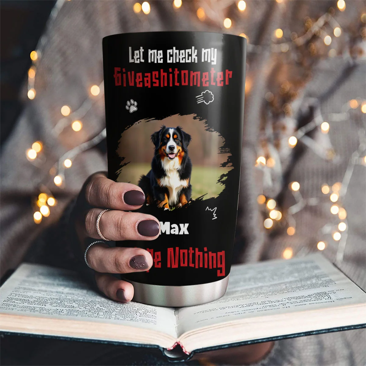 Let Me Check Real Quick Photo - Personalized Custom Tumbler - Image 2