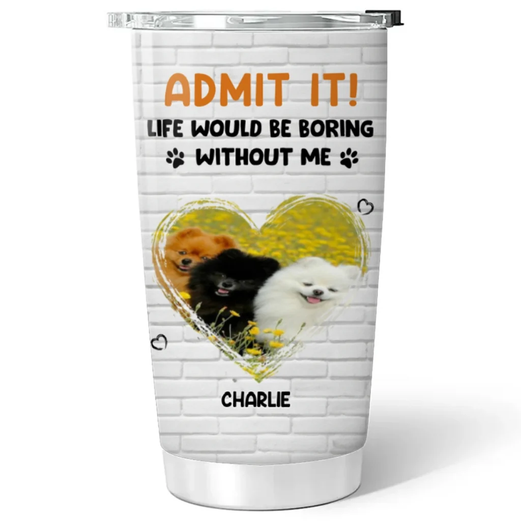 Let Me Tell You Cartoon Photo - Personalized Custom Tumbler - Image 3