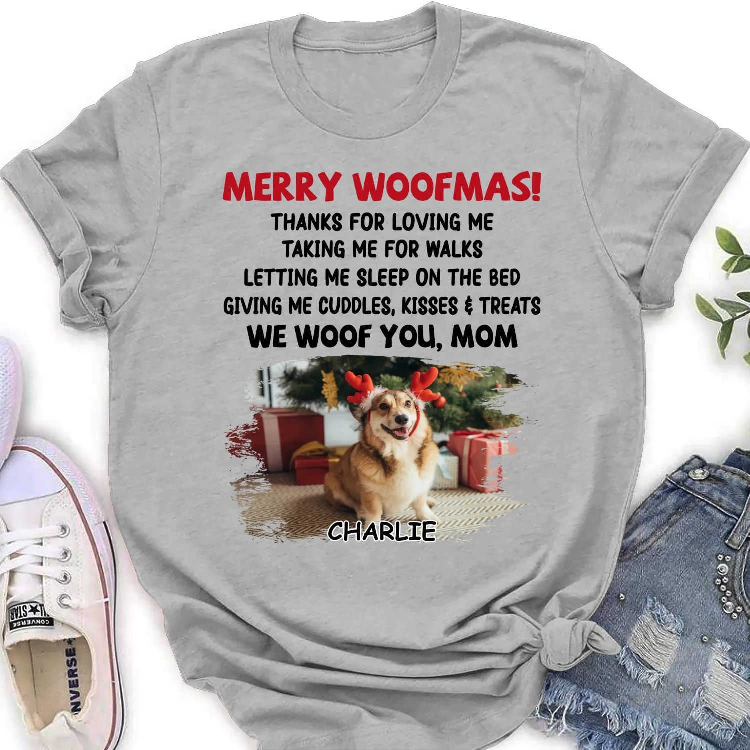Letting Me Sleep With You Mom Dad Photo - Personalized Custom Women's T-shirt - Image 4