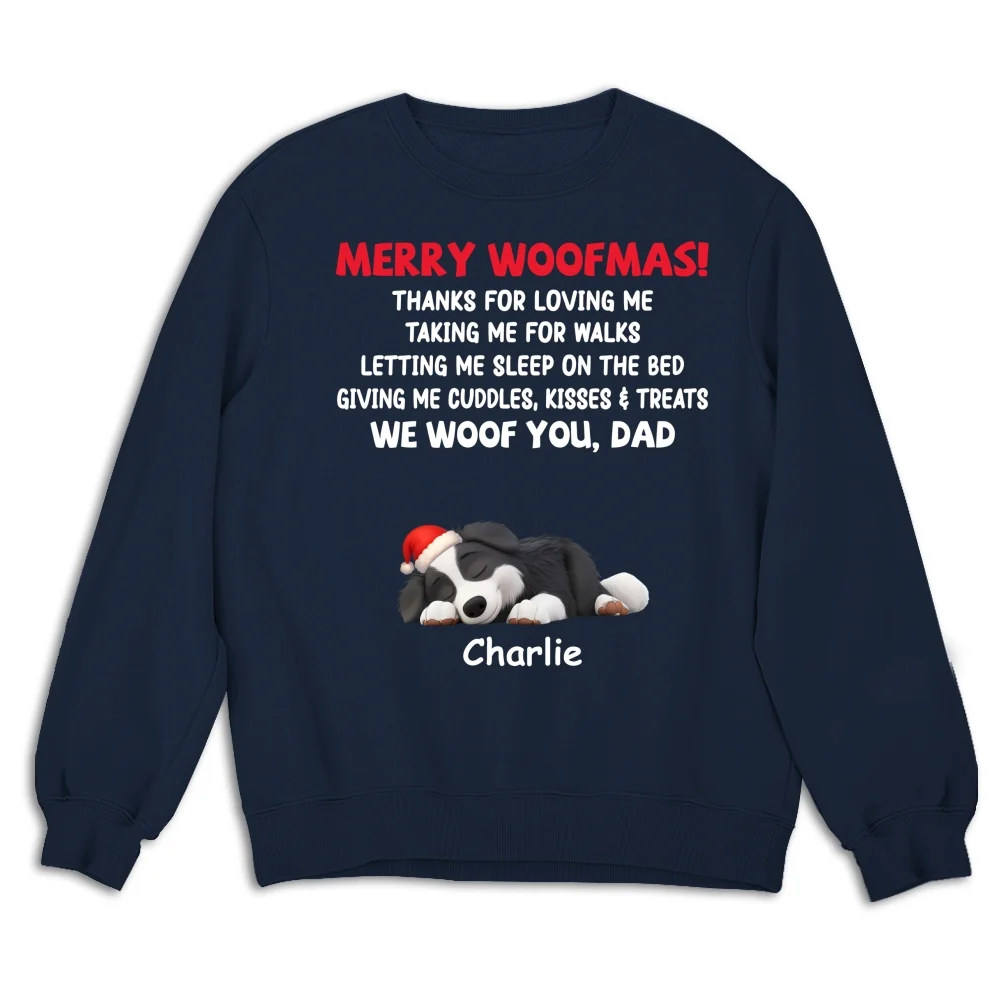 Letting Me Sleep With You Mom Dad Ver Dark -Â Personalized Custom Sweatshirt - Image 6