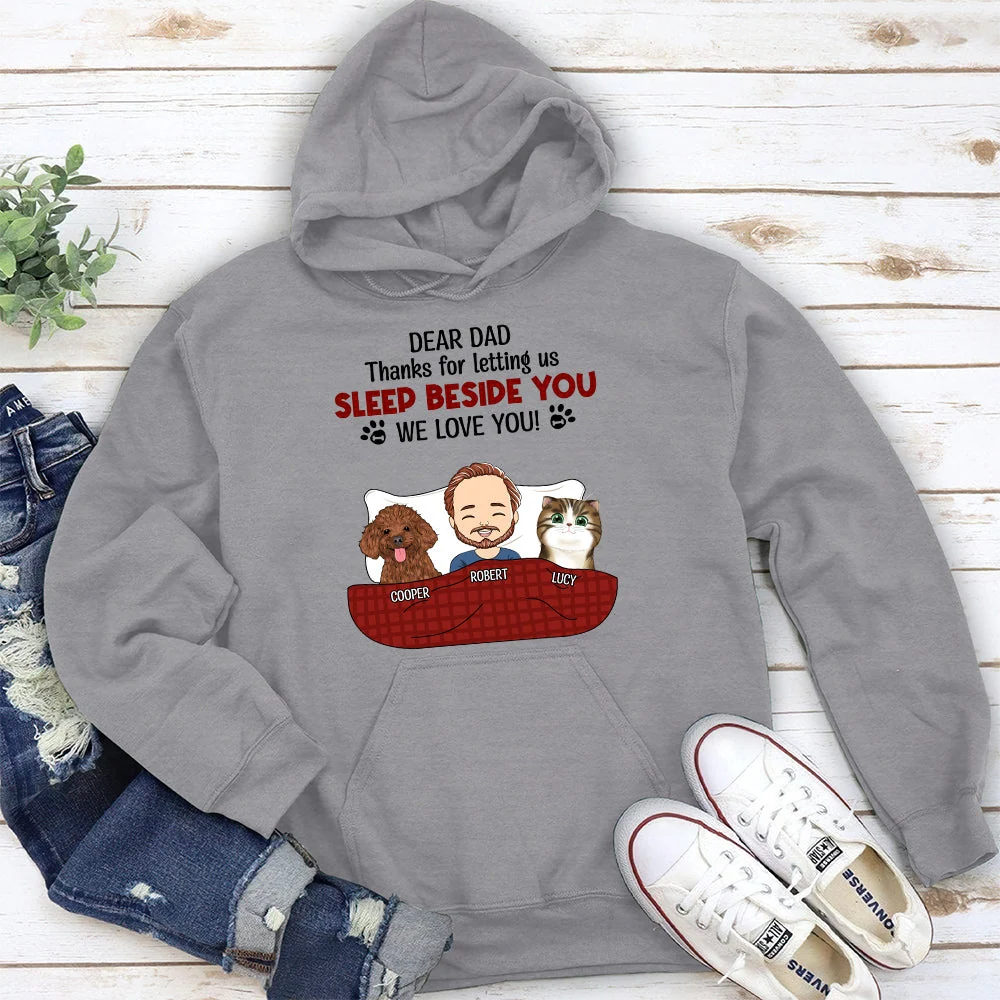 Letting Us Sleep Beside You - Personalized Custom Hoodie - Image 2
