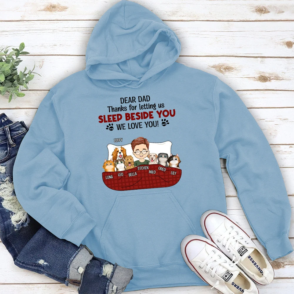Letting Us Sleep Beside You - Personalized Custom Hoodie - Image 4