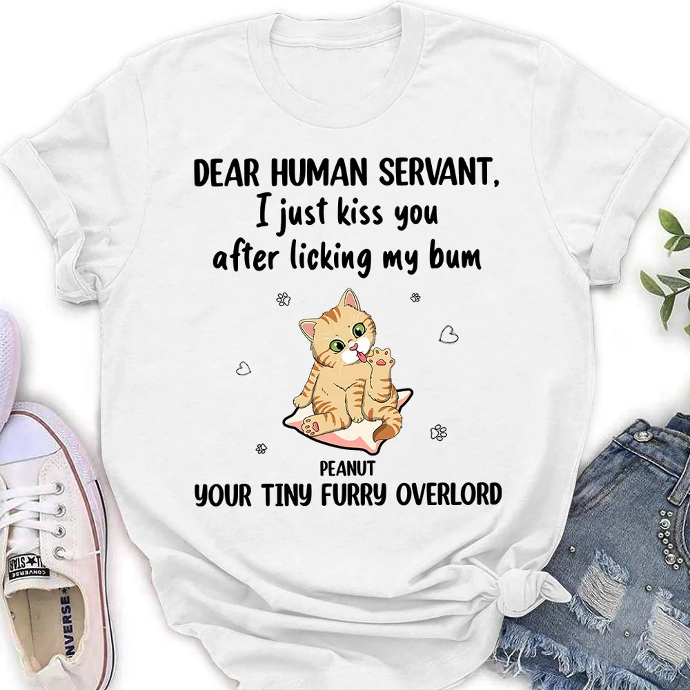 Licking My Bum - Personalized Custom Women's T-shirt - Image 2