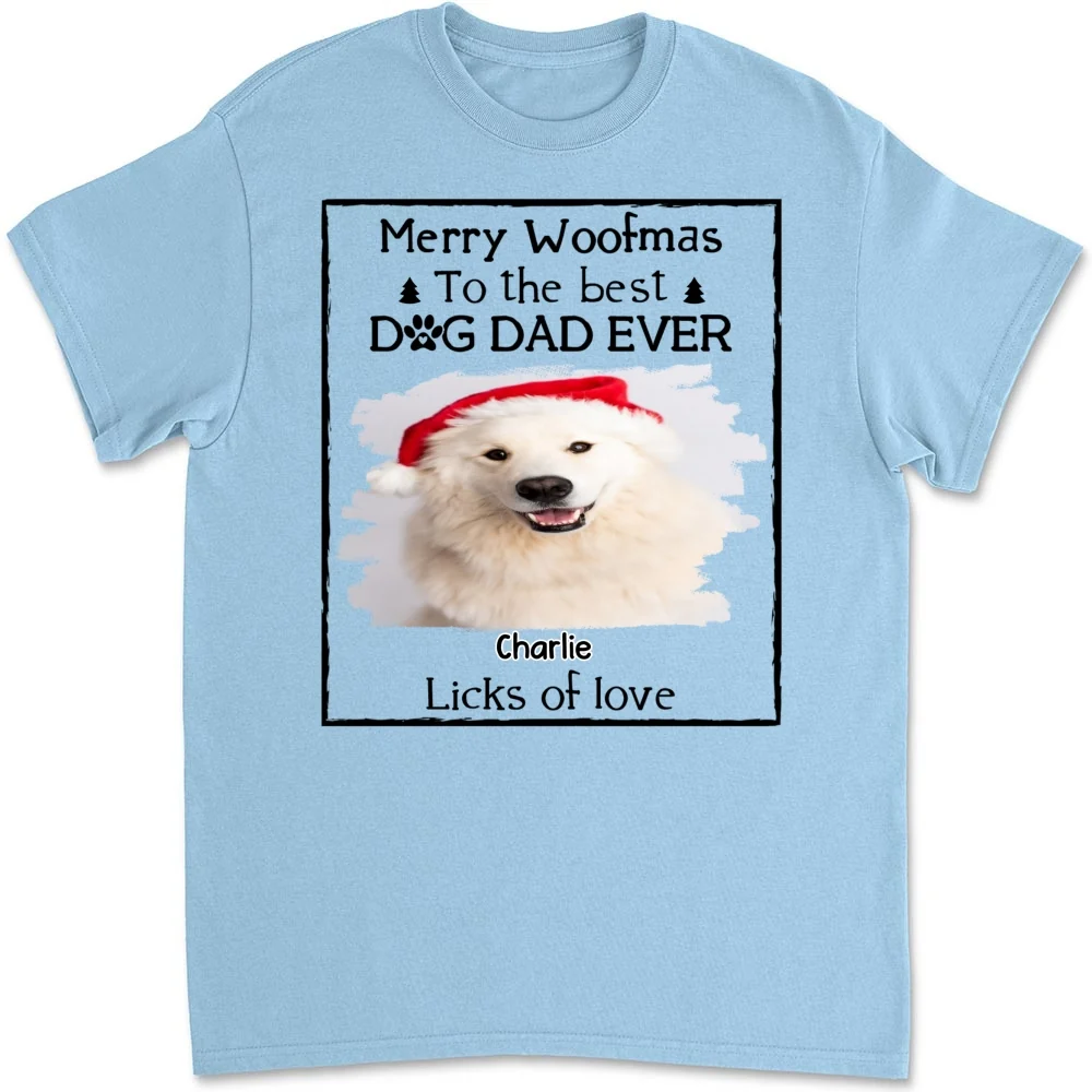 Licks Of Love Snow Bright Version Photo - Personalized Custom Premium T-shirt - Image 7
