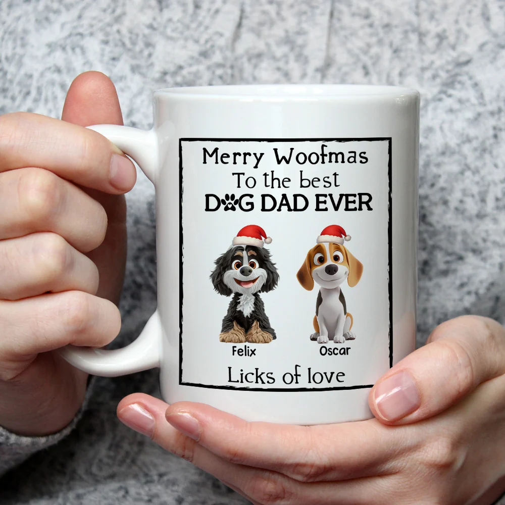 Licks Of Love Snow Ver - Personalized Custom Coffee Mug - Image 4