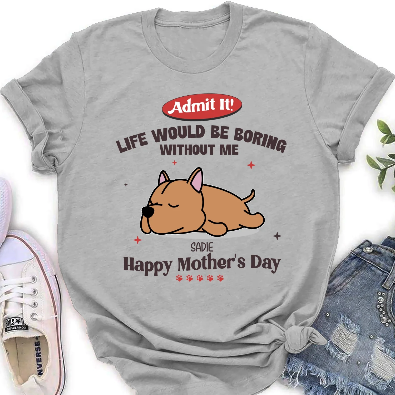 Life Boring Without Us - Personalized Custom Women's T-Shirt - Image 5