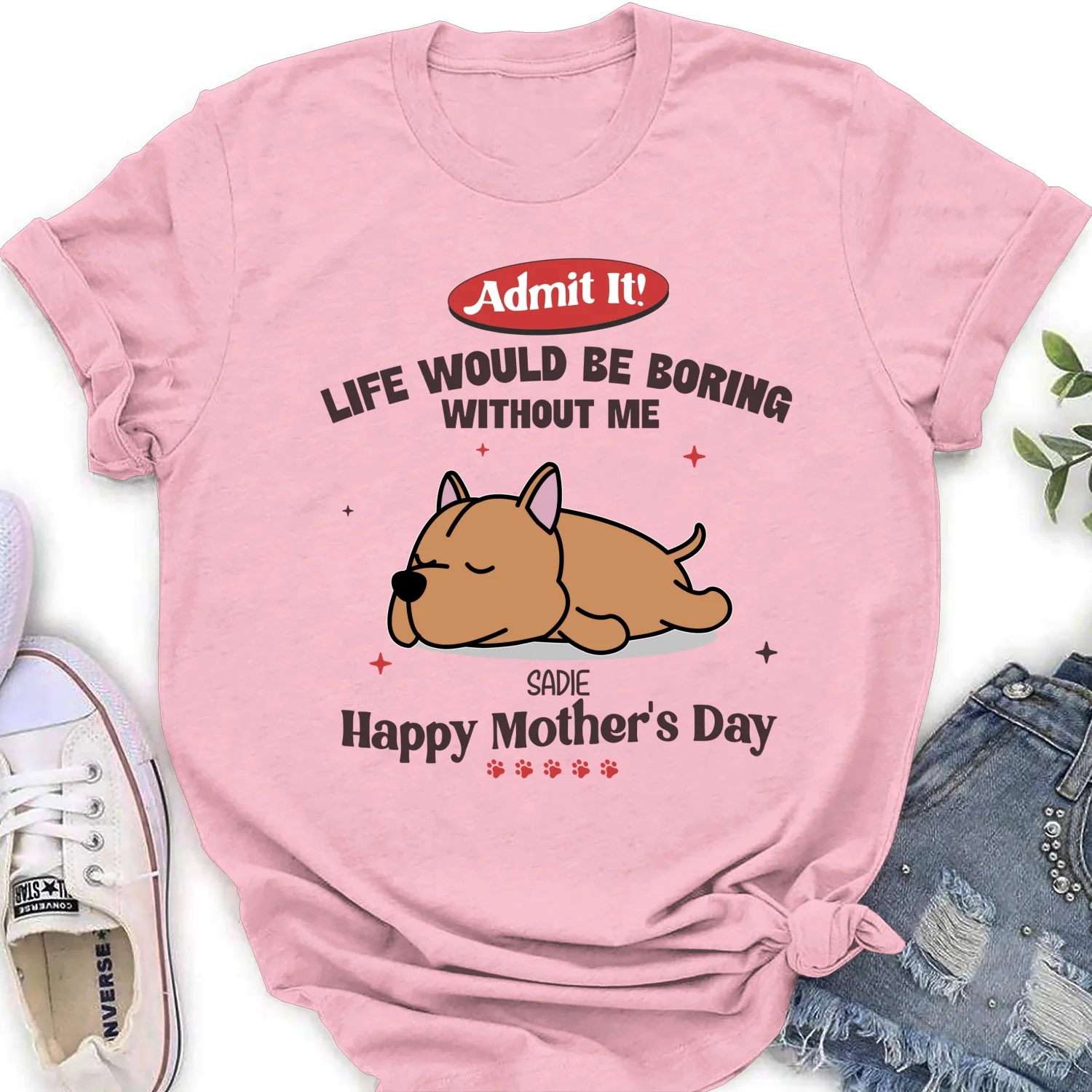 Life Boring Without Us - Personalized Custom Women's T-Shirt - Image 6