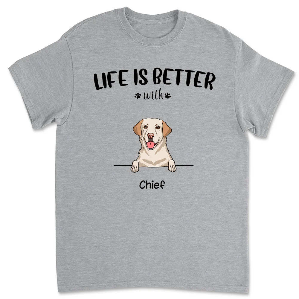 Life is better - Personalized custom unisex classic T-shirt