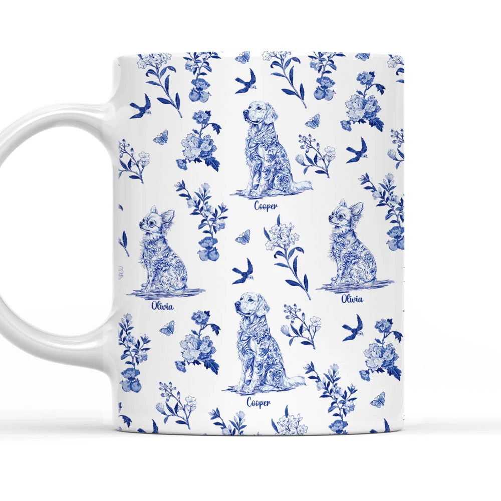 Life Is Better With Dog - Personalized Custom Coffee Mug