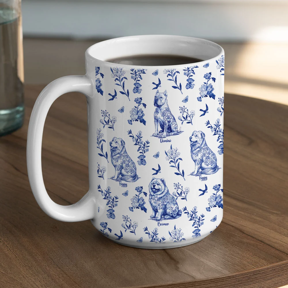Life Is Better With Dog - Personalized Custom Coffee Mug - Image 9