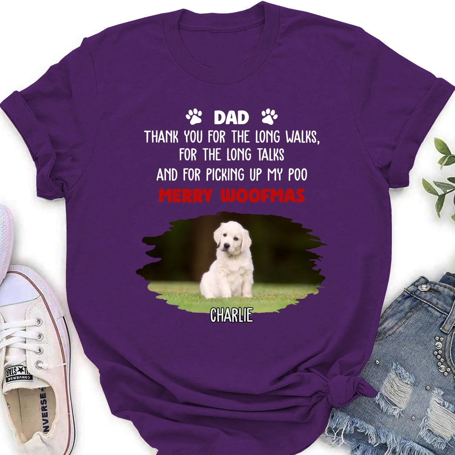 Long Walks Long Talks Dark Ver Photo - Personalized Custom Women's T-Shirt - Image 10